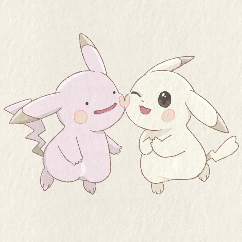 うすチュウとメタモン